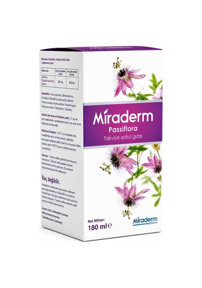 Miraderm Passiflora 180 Ml Şurup