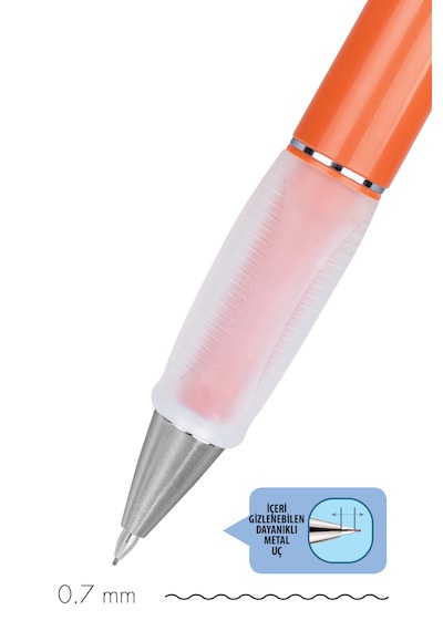 Serve Deep Mekanik Uçlu Kalem Toprak Tonları 0.5 MM  Kiremit