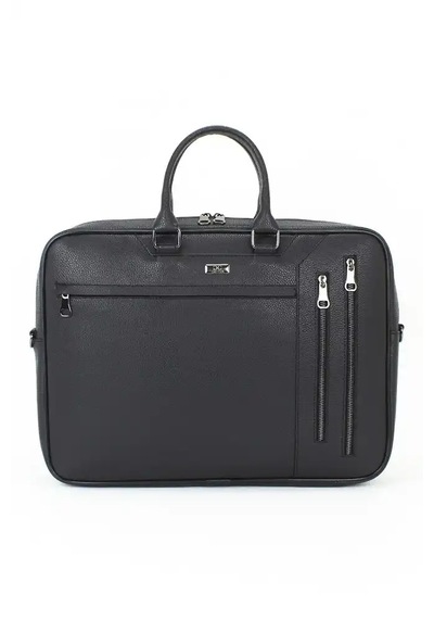 Case Club 17.3 İnç Omuz Askılı Unisex Laptop Evrak Çantası Taba