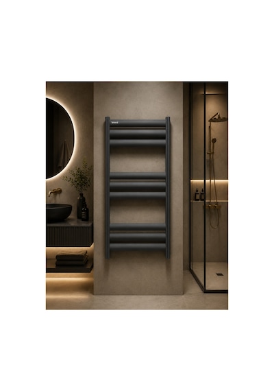 Alüminyum Antrasit Ral 7016 50x90 Petsa Stila Havlupan