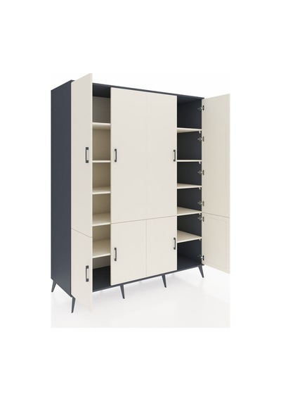 Kronos Gardrop 10 Raflı 8 Kapaklı 176x59x221 Antrasit-aytaşı Aytaşı Kronos Gardrop 10 Raflı 8 Kapaklı 176x59x221 Antrasit-aytaşı Aytaşı