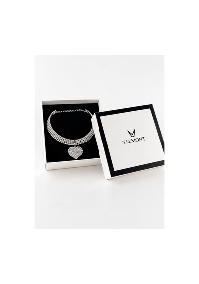 Kalp Figürlü Taşlı Choker Kolye Parlak Kristal Taş Detaylı Şık Kadın Boyun Kolyesi Altın - 900246473 Altın