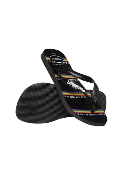 Havaianas Kadın Top Pride Siyah Parmak Arası Terlik-14523