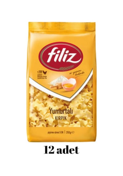 Filiz Yumurtalı Kırpık Makarna 12 x 350 G