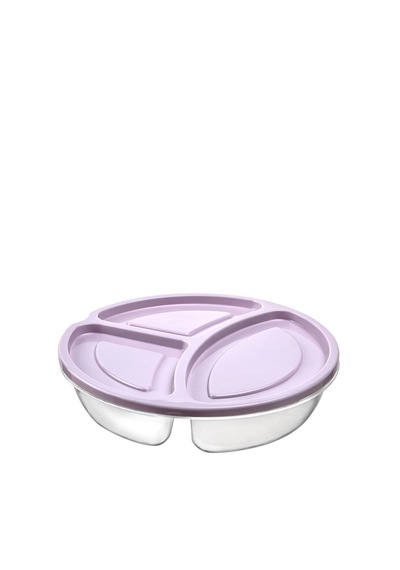 Hobby Life Smart 3 Bölmeli Yuvarlak Saklama Kabı 1,1lt