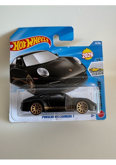 Hot Wheels Porsche 911 Carrera T Siyah