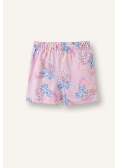 Defacto Dısney Lılo & Stıtch Lisanslı 2li Leylak Pijama Takımı Kız Bebek H5750a526smpr139 Mor-pr139