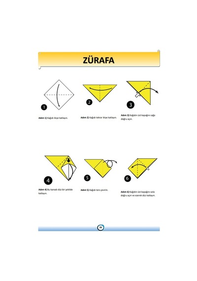 Adım Adım Uygulamalı Origami Kitabı (Büyük BOY)