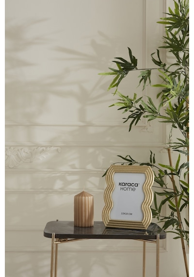 Karaca Home Vendi Fotoğraf Çerçevesi Gold 17,5x22,8 Cm