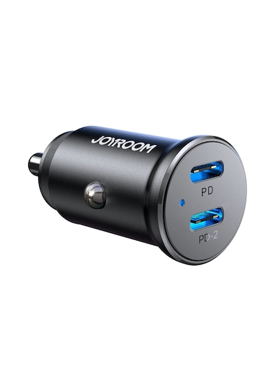 Joyroom Jr-ccn06 30w 2c Mını Metal Car Charger