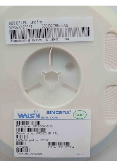 Wr08x12r1ftl 12r1 %1 805 Smd Direnç 500 Adet