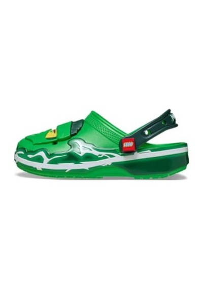 Crocs Lego Ninjago Classic Clog Fosforlu Çocuk Terlik 213552-90h Multi Beyaz