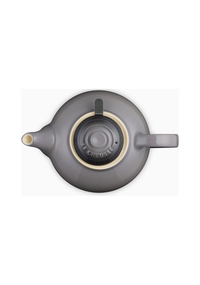 Le Creuset Paslanmaz Çelik Süzgeçli Seramik Çaydanlık, 1.3l Gri