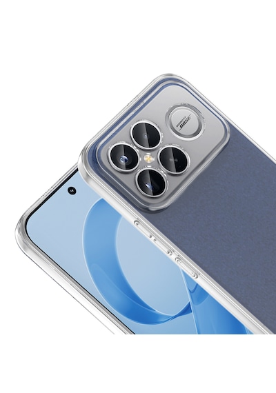 Xiaomi Poco F8 Ultra Kılıf Darbe Emici Korumalı Pürüzsüz Esnek Şeffaf Silikon Şeffaf