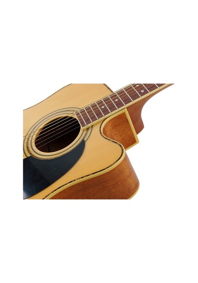 Cort Ad880Cenat Elektro Akustik Gitar Kılıf + Pena + Askı + Jak Kablo