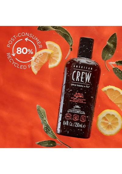 American Crew 3'ü 1 Arada Şampuan Saç Kremi Vücut Yıkama Jeli Classıc 1000ml Diğer