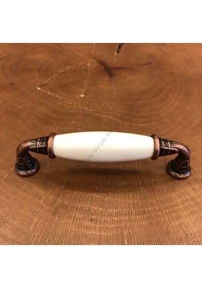 Gürçayhırdavat Gürçay Sude Porselen Kulp Bakır Düz 96Mm (2 Adet)