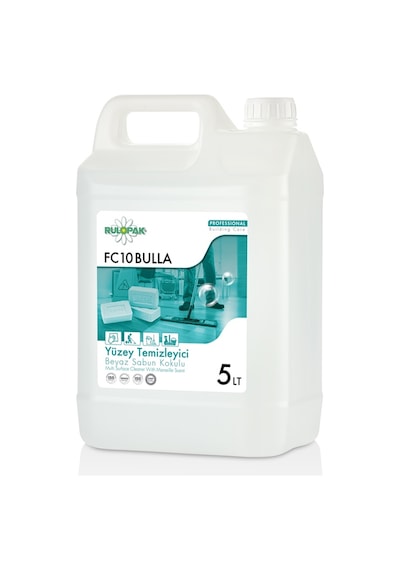 Rulopak Beyaz Sabun Kokulu Genel Amaçlı Temizleyici 5 L