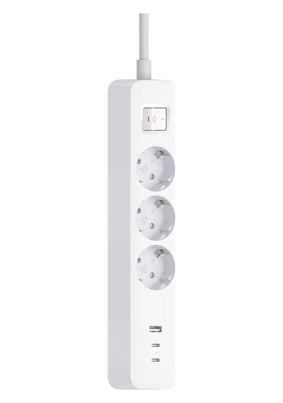 Xiaomi 20w Power Strip 3 Lü Priz - 2 Usb-c + 1 Usb-a Hızlı Şarj
