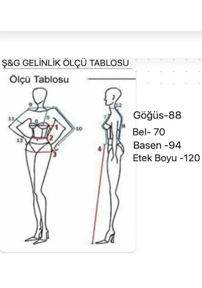 Ş&G Gelinlik Fransız Lez Dantel Gelinlik Beyaz