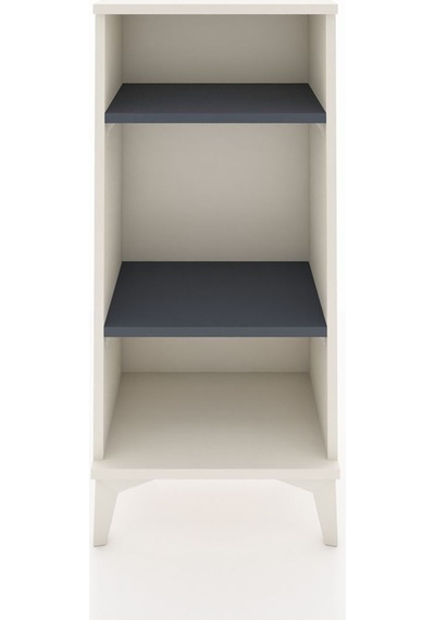 Arges Komodin 2 Raflı 44x30x96 Aytaşı-antrasit Aytaşı
