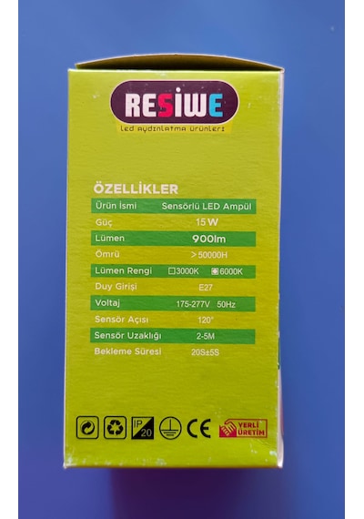 Sensörlü Led Ampül 1