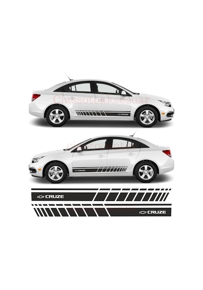 Chevrolet Cruze Yan Şerit Oto Sticker (288422557)