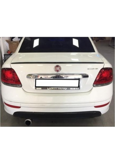 Spoiler Fiat Linea Bagaj Üzeri Çıta - Spoiler Pianoblack - Parlak Siyah + Çift Taraflı Bantlı 115 Cm