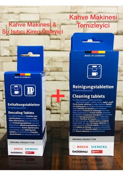 Kahve-Espresso Makineleri Ve Su Isıtıcıları İçin Temizleme Tablet