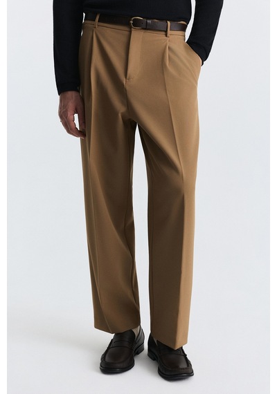 Antioch Relaxed Pileli Pantolon Camel