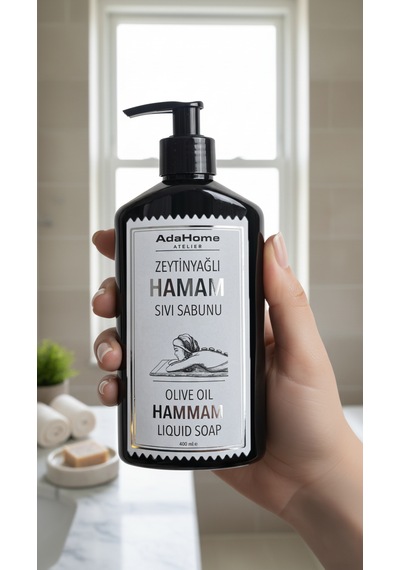 Adahome Atelier Zeytinyağlı Hamam Sıvı Sabun