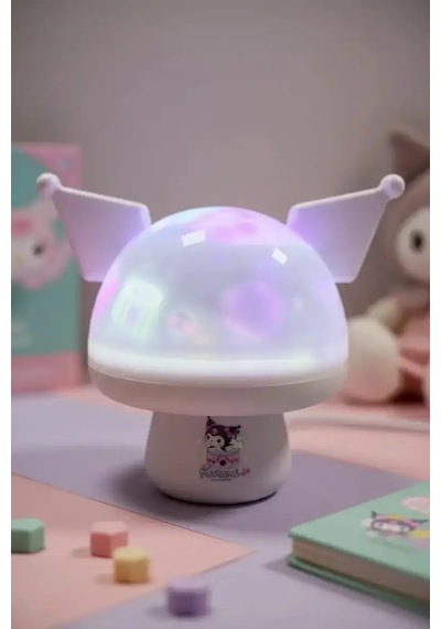 Mınıso Sanrio Lisanslı Kuromi Yıldızlı Gökyüzü Alemi Projeksiyon Lamba Gece Işığı Efektli