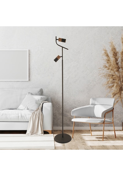 Darin 2li Modern Spot Başlıklı Modern Oturma Odası Köşe Salon Lambader Diğer