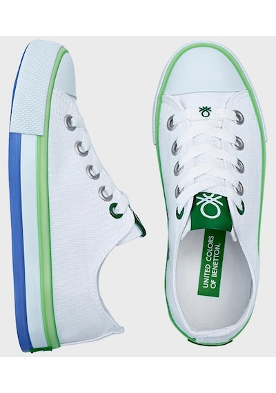 United Colors Of Benetton United Colors Of Ben Unisex Çocuk Ayakkabı Bn-30175 Beyaz - Yeşil United Colors Of Benetton United Colors Of Ben Unisex Çocuk Ayakkabı Bn-30175 Beyaz - Yeşil