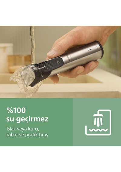 Philips 16'sı 1 Arada Erkek Bakım Seti MG9532/15-yüz/saç/vücut (ISLAK/KURU KULLANIM)