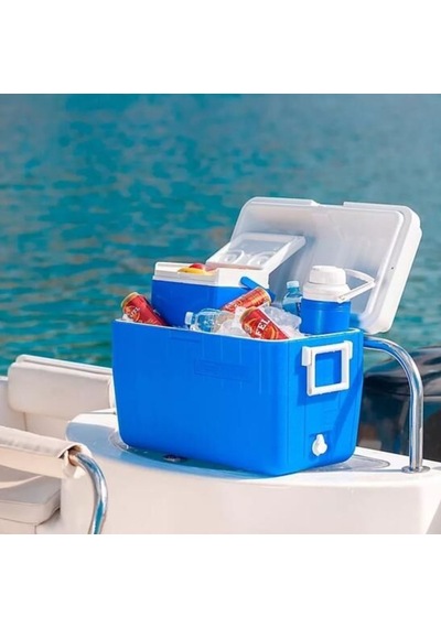 Soğutucu Buzluk Set - Coleman - 3-piece Cooler Combo 48 Qt - 45.4 Lt - Mavi Çok Renkli