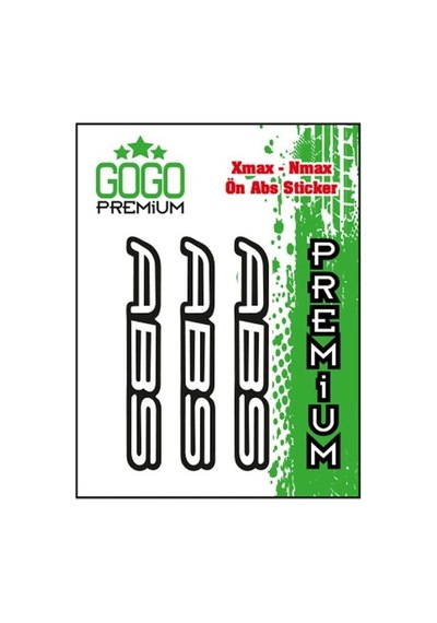 Ön Abs Üçlü Damlasız Sticker Standart