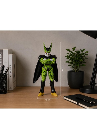 Dragon Ball Z Cell Figür Biblo 32 Cm Koleksiyonluk Anime Dekor