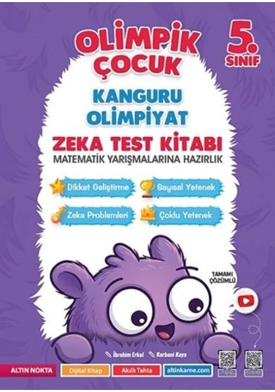 Altın Nokta Yayınları 5.sınıf Bilsem-kanguru-olimpiyat Sınavlarına Hazırlık Seti 4 Kitap