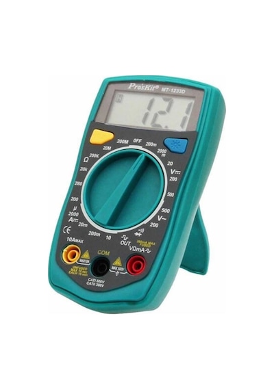 Proskit Mt-1233d Multimetre Mini Cep El Tipi Voltmetre Ampermetre Ac Dc Voltaj Akım Direnç Diyot