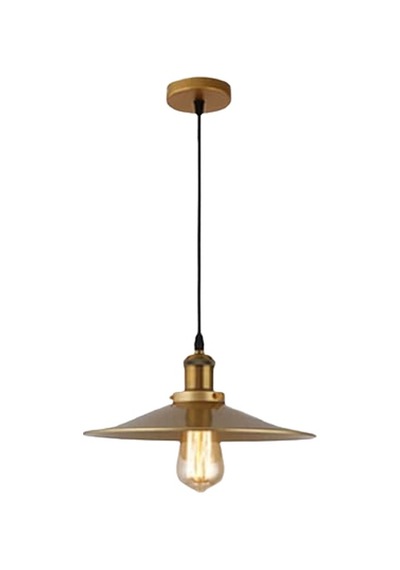 Rsylight Retro Metal Eskitme Kaplama Tekli Metal Sarkıt Avize Çap:30 Cm Beyaz