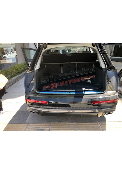 2024 Audi Q7 3d Kauçuk Kokusuz Bagaj Havuzu Araca Özel
