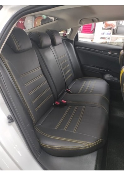 Honda Civic Araca Özel Deri Oto Koltuk Kılıfı (468842144)