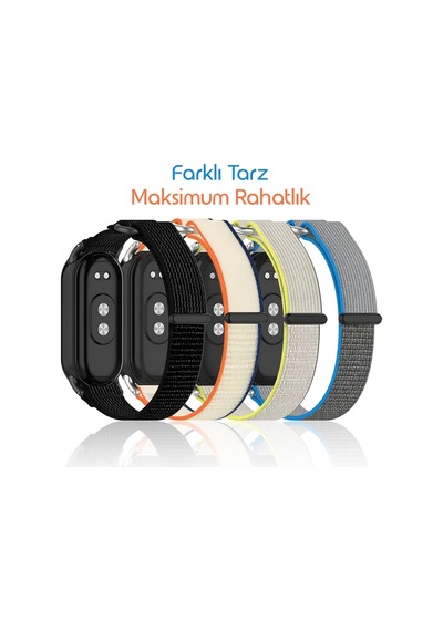 Xiaomi İle Uyumlu Mi Band 10/9/8 İçin Hook Loop Kumaş Kordon Terletmeyen Nefes Alan Hafif Yapılı Cildi Tahriş Etmeyen Cırt Cırt Tasarımlı Yumuşak Ve Rahat Mi Band 10 Kordonu Çok Renkli Xiaomi İle Uyumlu Mi Band 10/9/8 İçin Hook Loop Kumaş Kordon Terletmeyen Nefes Alan Hafif Yapılı Cildi Tahriş Etmeyen Cırt Cırt Tasarımlı Yumuşak Ve Rahat Mi Band 10 Kordonu Çok Renkli