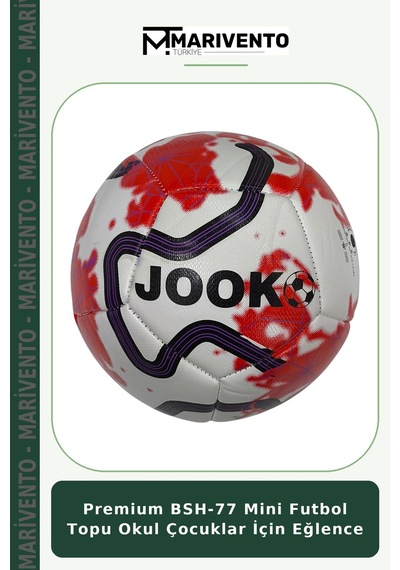 Premium Bsh-77 Mini Futbol Topu Okul Çocuklar İçin Eğlence Çok Renkli