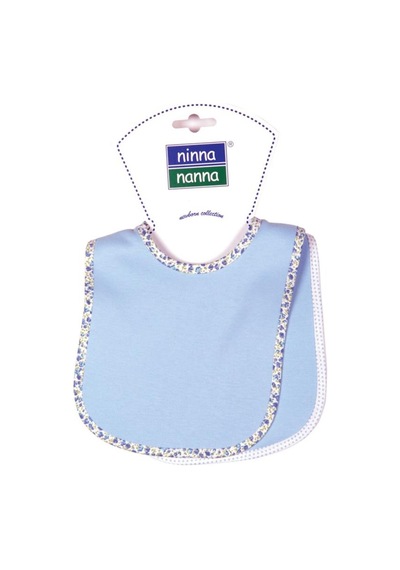 Ninna Nanna 2'li Yenidoğan Bebek Önlüğü Mavi