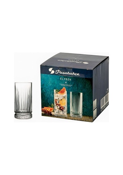 Paşabahçe Elysia 520125-8 Li Su Bardağı Şeffaf