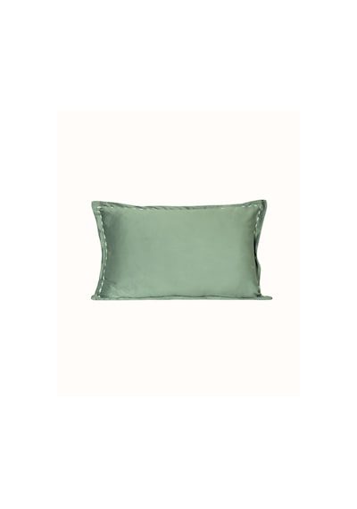 Koza Home İbiza Yeşil Kadife Yastık 30x50 5014