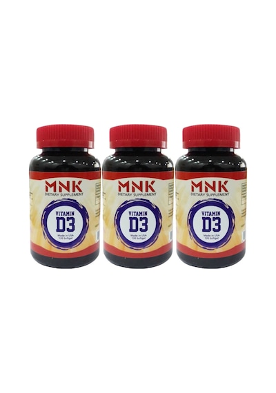 Mnk Vitamin D3 D Vitamini 3X120 Softgel