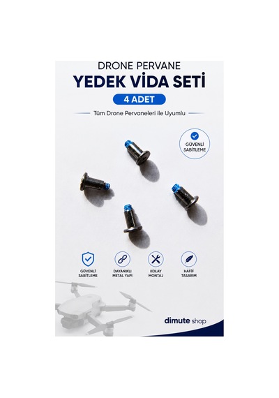 Drone Yedek Vida 4adet - 844902700